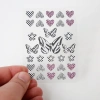 SAKITEYA Cross-border Export Facial Care Fashion Striped - Black and White Striped Acne Patches 31 pieces Salicylic Acid Soothing SA970 Specification image